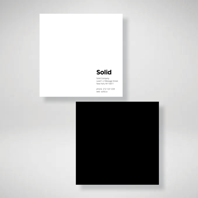 COMPLIMENT SLIPS - Square