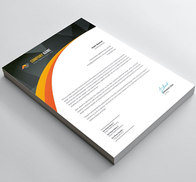 LETTERHEAD - A4